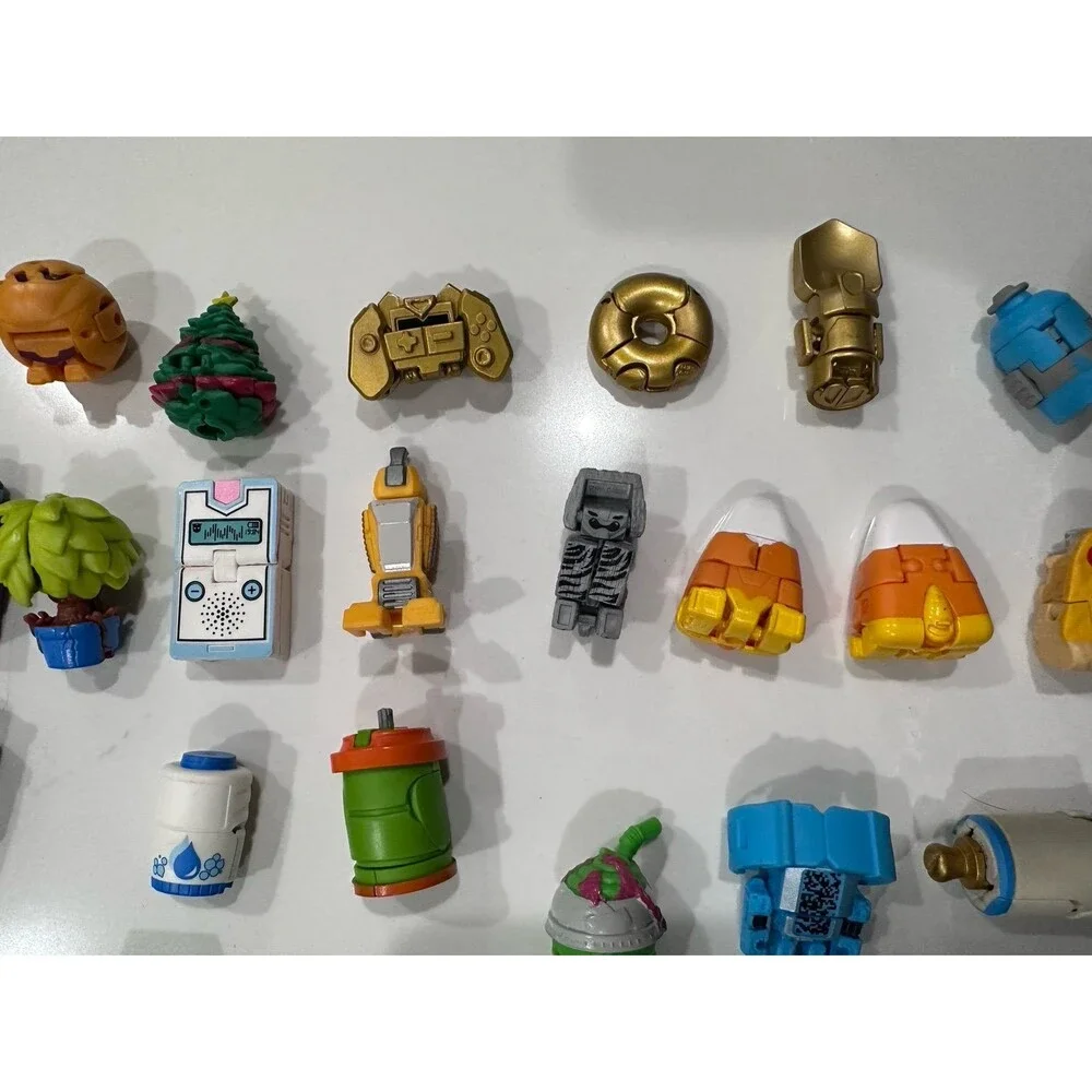 Transformers BotBots Lot 77 Figures Retired Rare Gold Chase Mostly Unique Toys